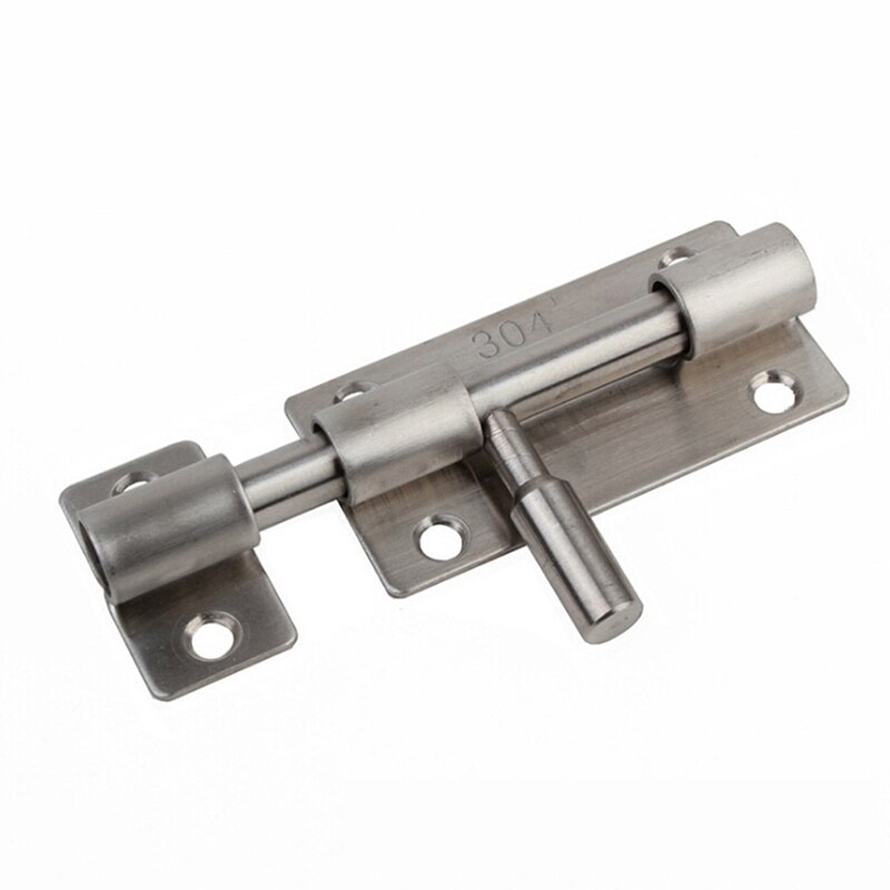 Security Locks Anti-Theft Bolt Door Lock Cabinet Lock For Hotel Office Home Stainless Steel Door Lock
