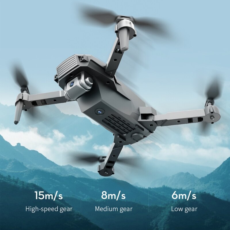 4k enkelt / dobbelt kamera ubemandet luftfartøj hovedløs tilstand fotografi video foldning rc drone quadcopter børn legetøj barn