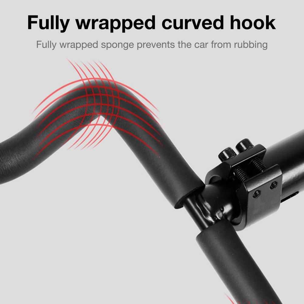 Zauberstab Halterung Fahrrad Aufhänger Faltbare Fahrrad Lagerung Halterung Haken 360 Grad Versenkbare Einstellbar Fahrrad Gestell Metall Veranstalter