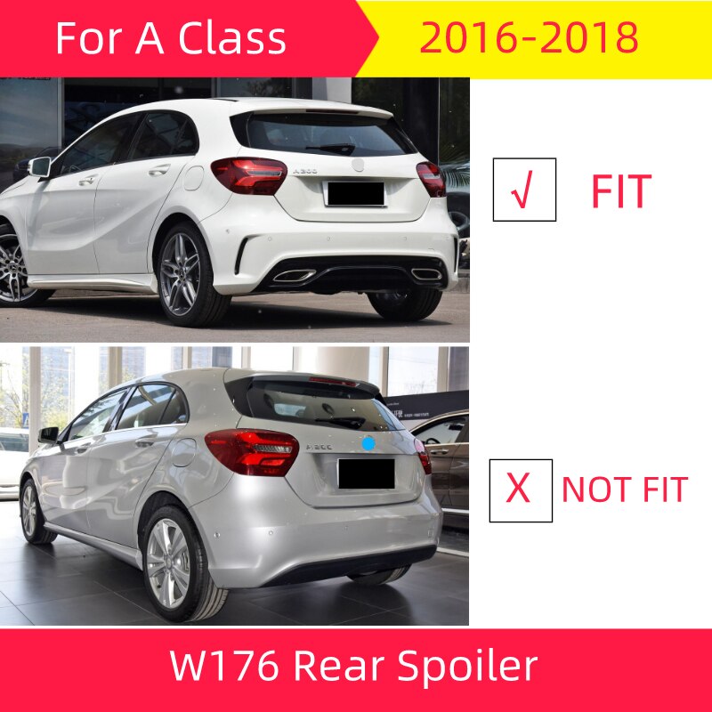 Windmesser Spoiler Für Mercedes A-Klasse W176 - Carbon Optik Tuning