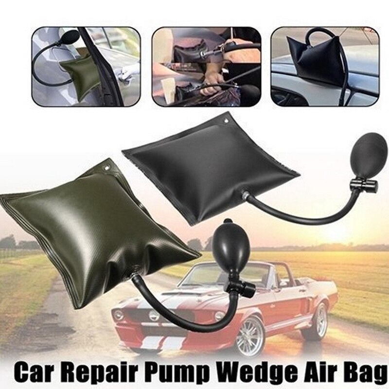15*16Cm Pomp Wedge Slotenmaker Handgereedschap Pick Set Open Autodeur Auto Air Wedge Airbag Venster Reparatie benodigdheden Hardware