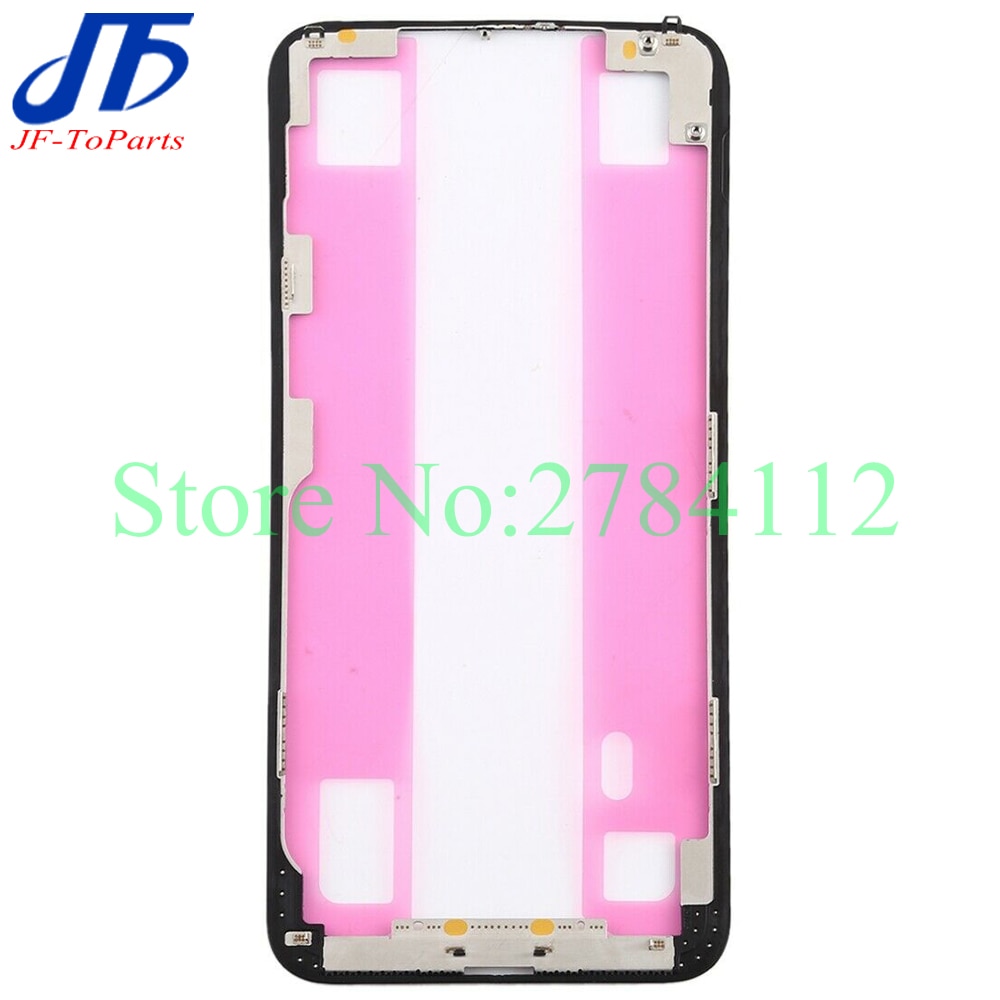 Cristal exterior de pantalla frontal OEM para iPhone 11 Pro Max, piezas de repuesto de cristal de pantalla, con marco OCA, OEM, 10 Uds.