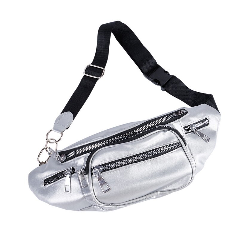 Waist Bag Pack Multi-function Steam Punk Leg Package PU Leather Shoulder Bag Women Belt Pochete Pack: E423393