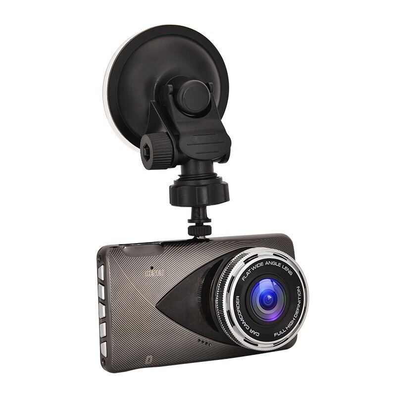 Caméra de tableau de bord avec grand Angle de 1296 ° Q10 170 P, dashcam, enregistreur vidéo avec vue arrière, 4 pouces, ADAS, enregistrement en boucle, Vision nocturne, capteur G: DVR only / 8G TF Card