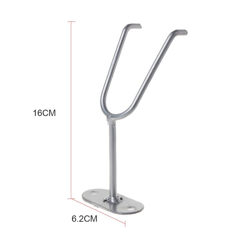 Gravity Feed Paint Spray Gun Holder Stand Sprayer Fixed Bracket Wall Bench Mount fit for Standard Pot Hook Booth Cup
