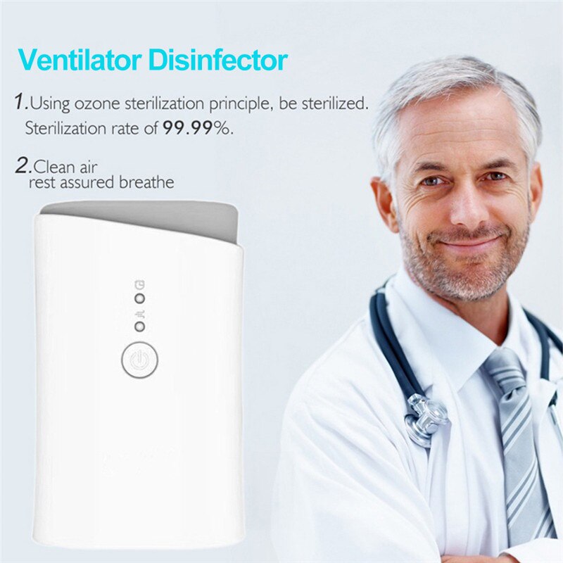 CPAP Respirator Ozone Disinfection Machine Sleep Breathing Air Purifier Ventilator Sanitizer Household Cleaner Health