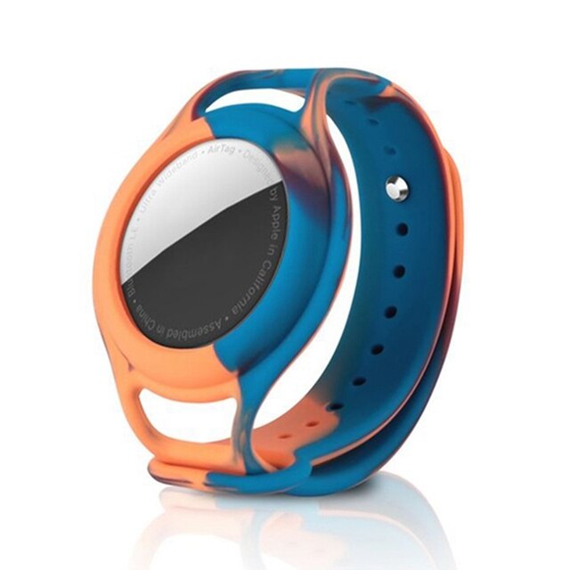 Case for Apple AirTags Kids Soft Silicone Strap Air Tag Anti-Lost Bracelet Protective Cover Shell for AirTag children Strap: 9