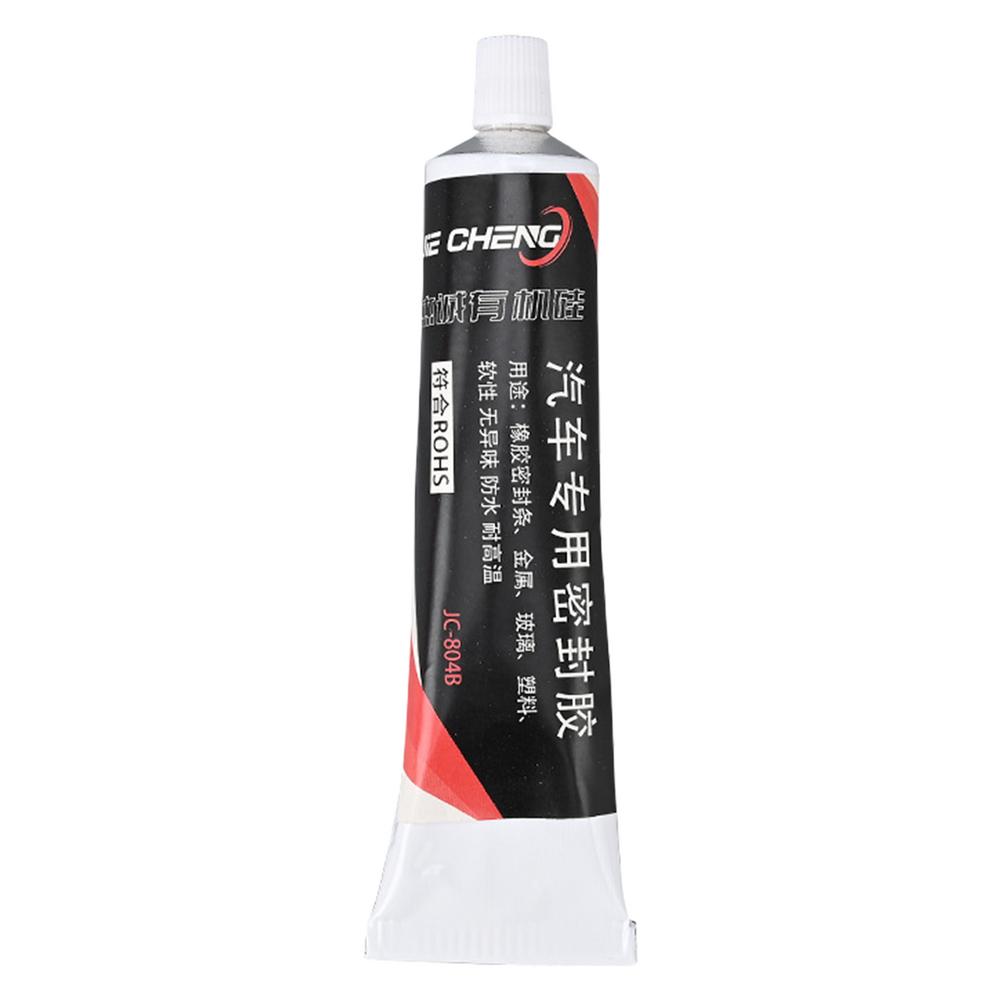 Automotive Sealant Windshield Sealant Efficient Window Black Silicone-free Sealant Glue Waterproof Glue Repair Sealer: WHITE