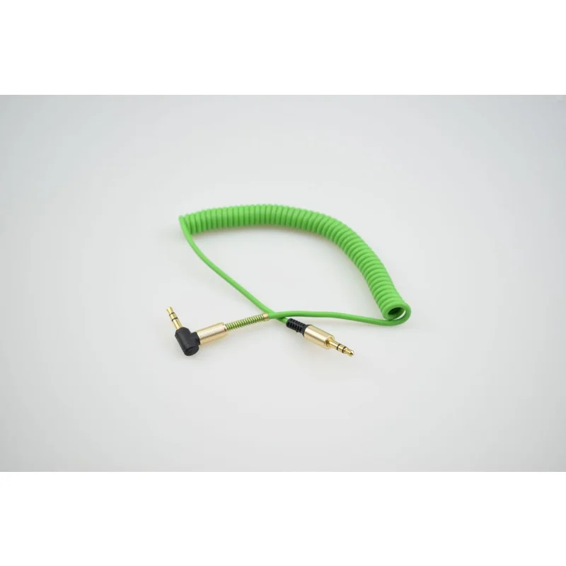 3.5 Jacek AUX Kabel audio 3.5MM męnarty robić męskiego Kabel robić telefonu Głośnik samochodowy MP4 Słuchawki 1.8M Jacek 3.5 Sprężynowe kable audio