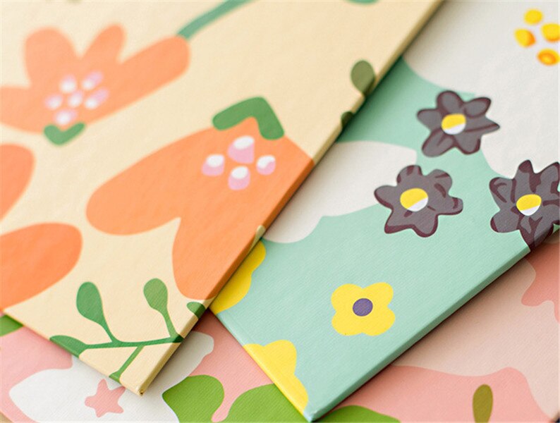1PC 22*31cm Colorful Nice Flower Lovely Floral A4 Folder Writing Board Clip File Office Supplies