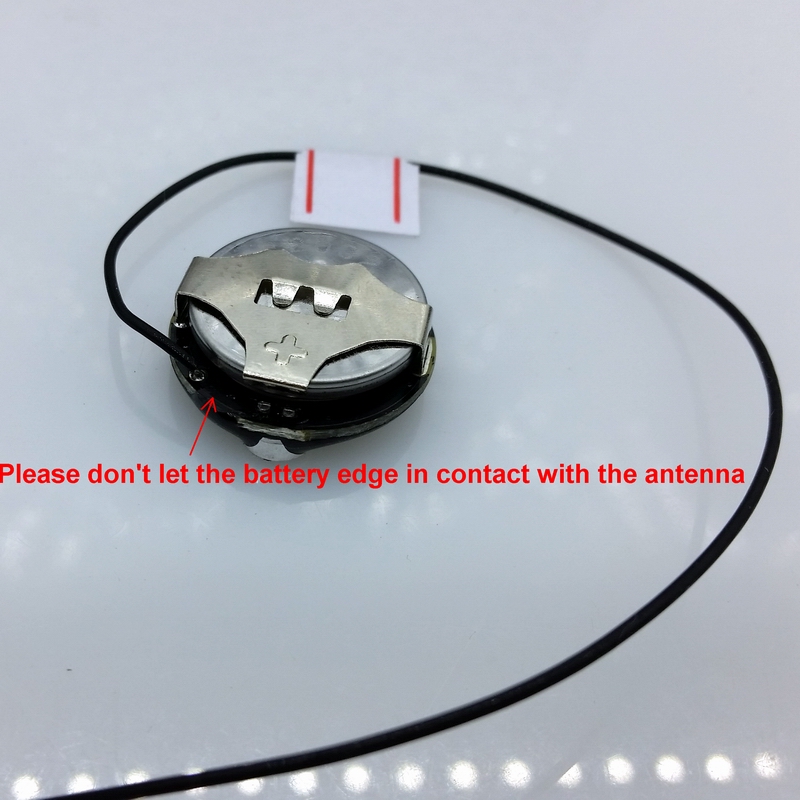Uhf Fm-zender Mini Draadloze Microfoon Audio Uhf Audio Zender 2032 Knop