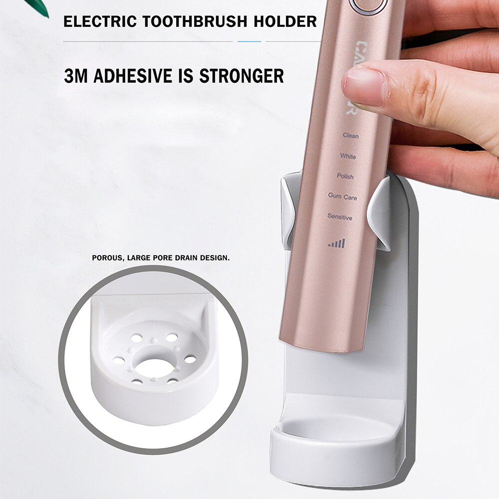 Elektrische Tandenborstel Houder Elastische Hold Tandenborstel Houder Bescherm Tandenborstel Handvat Droog Stop Meeldauw Muur Bespaar Ruimte