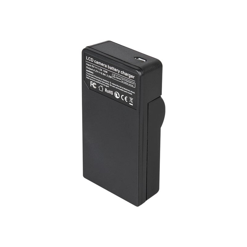 Til nikon en -el5 3.7v 1400 mah batteri 2 +  lcd-skærm usb-oplader + usb-kabel