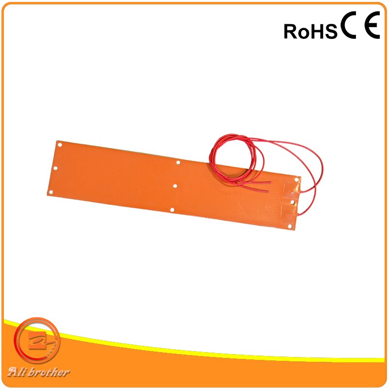 Chauffe-batterie en Silicone pour véhicule électrique | 216x140mm 12v 60w, chauffage de la batterie,