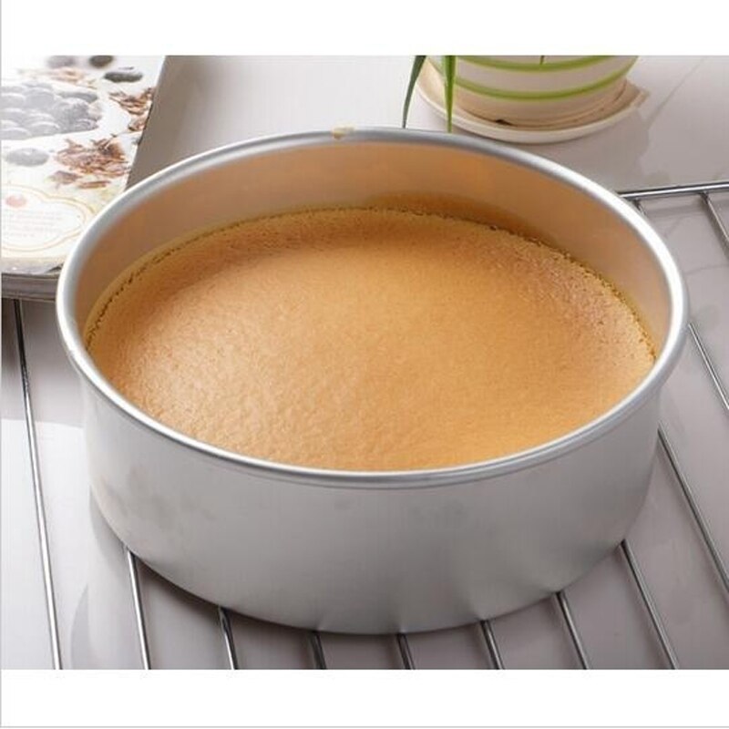 2 "/4" de aleación de aluminio ronda Sandwich torta hornear recipiente de lata molde para cocina utensilios para hornear DIY herramienta
