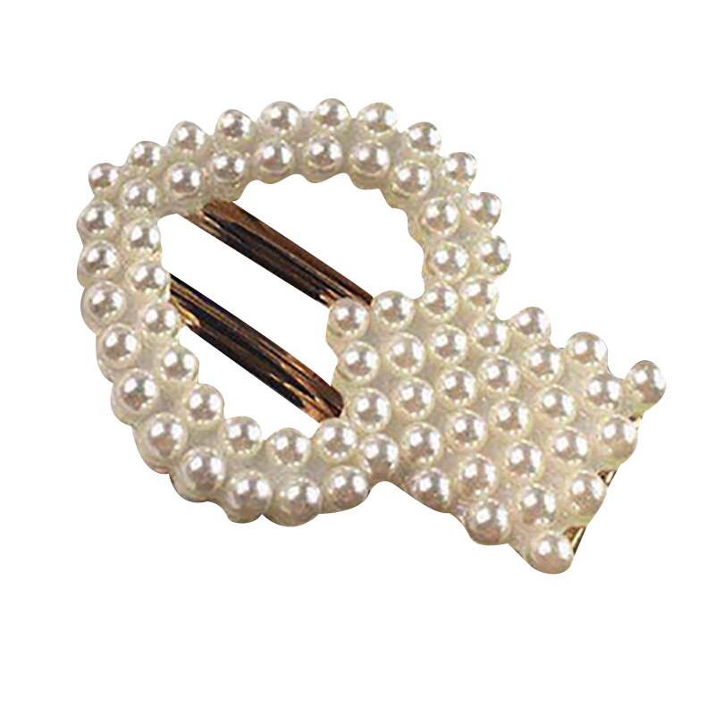 Enfants bébé filles mignon épingles à cheveux Clips mignon perle épingle à cheveux en métal Barrette enfants épingle à cheveux princesse cheveux accessoires