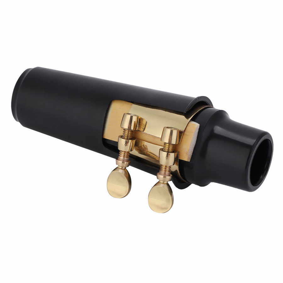 Abs Alto Sax Saxofoon Mondstuk Met Metalen Gesp Reed Pads Kussens Set Saxofoon Muziek Instrument Accessoires