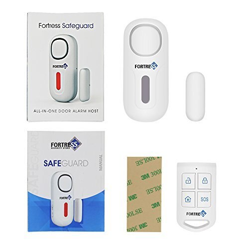 Fortress Wireless Door/window Sensor Motion DIY Alarm System Guardian Kit All-in-One Personal Home and Business Security Alarm