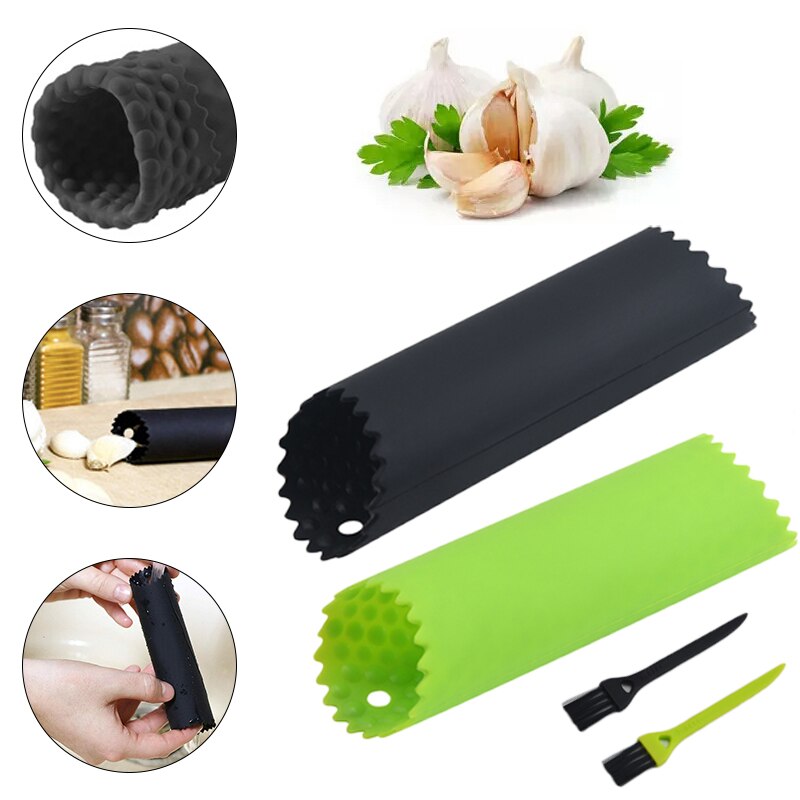1Pc Silikon Knoblauch Schäler Knoblauch Rolle Stripper Silikon Knoblauch Schälen Rohr Aktualisierung Rolle Rohr Knoblauch Werkzeuge Küche Spielereien
