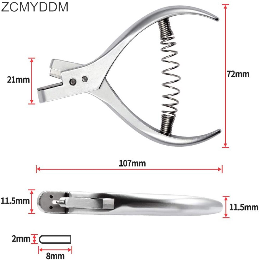 ZCMYDDM Tailors Steel Sewing Pliers Punch Marker for Garment Pattern Notcher DIY Patternmaking Notcher Tool