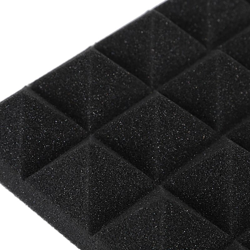 Akoestisch Schuim, Akoestisch Schuim Panelen, Geluidsisolatie Foam, Akoestische Panelen, studio Schuim 2 InchX12 InchX12 Inch (12Pack)