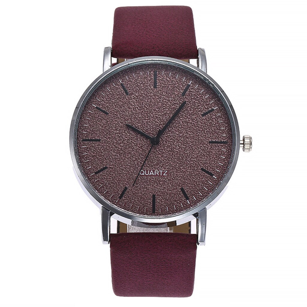 Vrouwen Quartz Horloge Vrouwen Analoge Ronde Horloges PU Lederen Armband Mode Eenvoudige Vlinder Ontwerp Polshorloge, Wit., riem