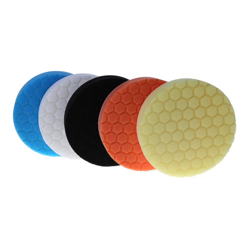 3/4/5/6/7 inch Buff Pad Polishing Pad 5Pcs kit For Car Polisher Pack of 5Pcs
