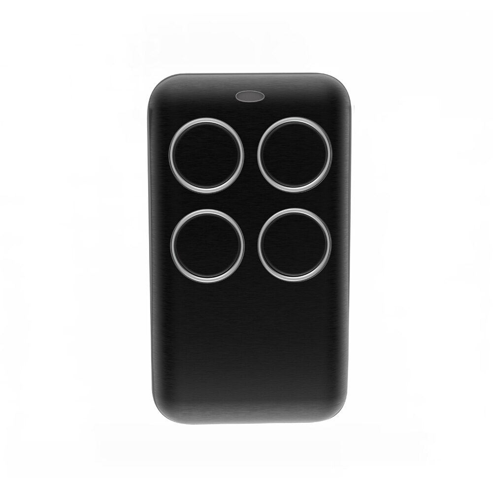 Wireless RF Receiver Learning Code Decoder 433MHz Remote Control Key 4 Channel Controller DIY Key for Switch Encoding 1527: Black