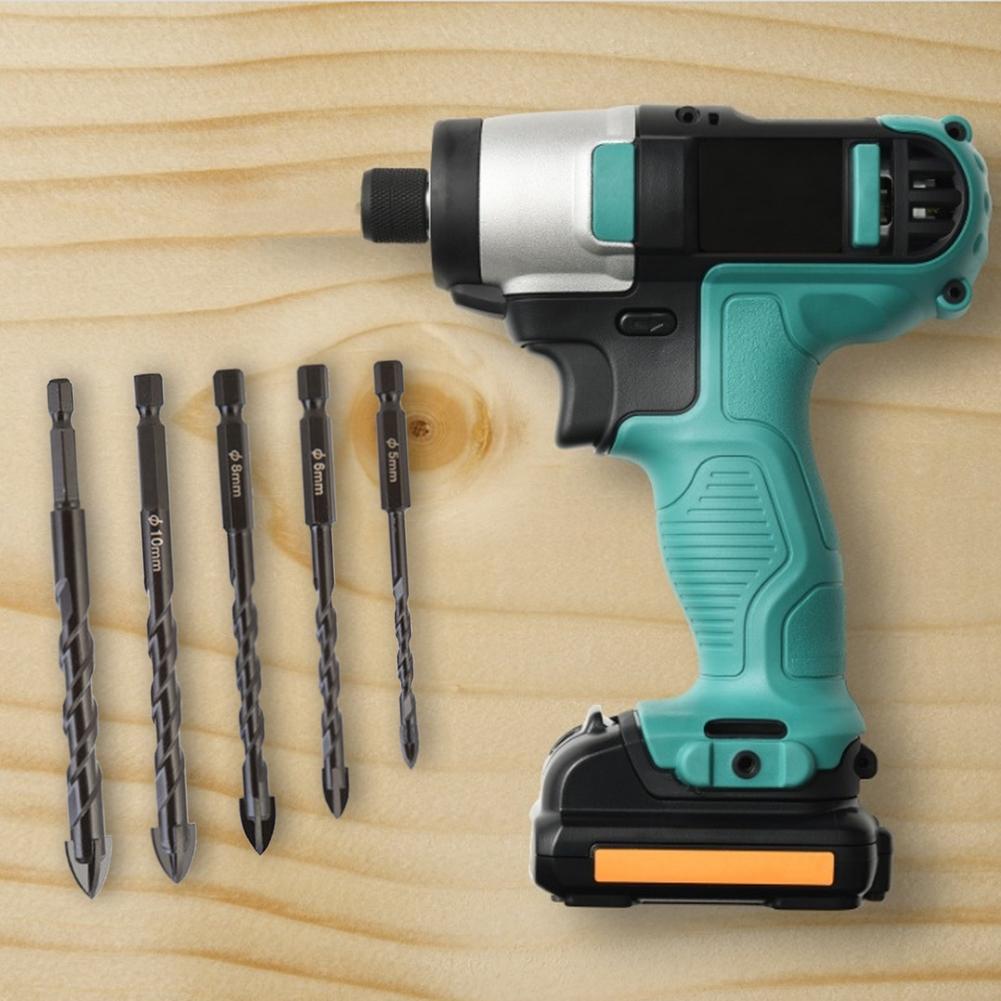 Concrete Drill Bit Set Tile Carbide Tip Set for Wood Ceramic