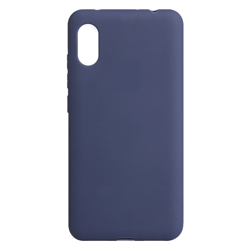 Redmi 7A 5.45 inch Frosted Matte Case Voor Xiaomi Redmi 7A Back Cover Bescherm Skin Silicon case: blue