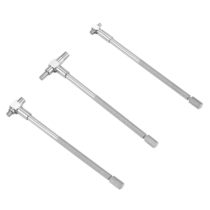 6Pcs Set Telescopic Gauge Set Micrometer Measurement Bore Engineers Kit 8-150Mm