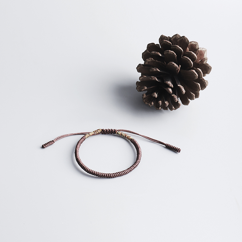 Tibetaanse Boeddhistische Handgemaakte Lucky Touw Armband Mannen Tibetaanse Boeddhistische Knopen Size Verstelbare Armband Voor Vrouwen