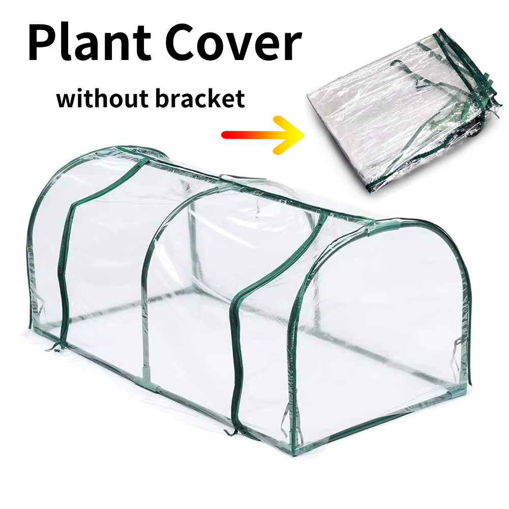 Outdoor Tuin Conservatorium Cover Zonder Beugel Clear Cover PVC Warmtebehoud Kasplant Cover Voor Planten Kinderdagverblijf