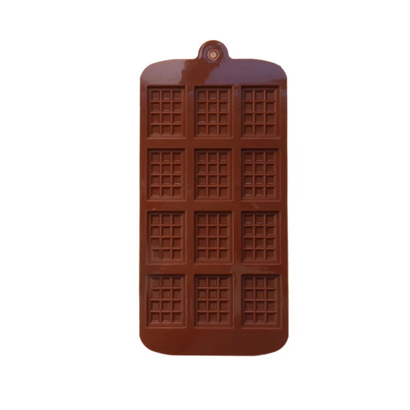 Siliconen Chocolade Wafel Mal Non-Stick Bakvormen Cake Mal Pan Pudding Maker Thuis Keuken Bakken Kookgadget: Default Title