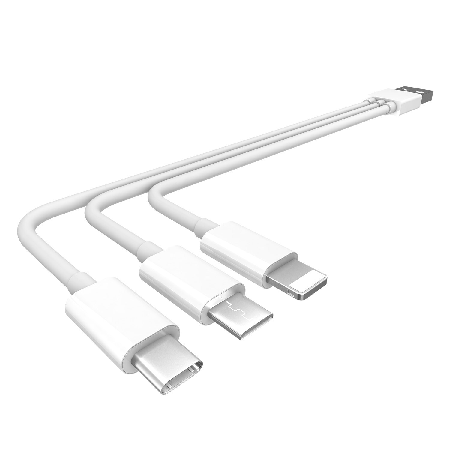 Nohon 3 em 1 cabo usb tipo c micro usb cabo de carregamento rápido do telefone para o iphone x xs max xr para o iphone 7 8 6 multi cabo de conector