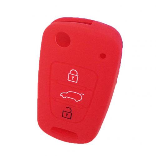 Glossy Black ABS Flip Key Cover Protector Case For VW Volkswagen Seat Skoda 2 Or 3 Button Remotes