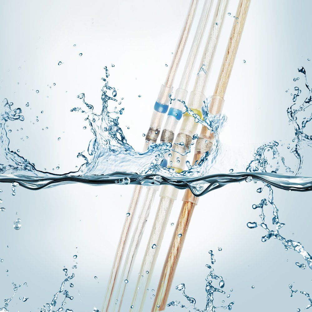 Connecteur de soudure, 4 tailles différentes, connecteur rétractable, connecteur de choc, connecteur de câble, 100 pièces à souder, 240 pièces à souder