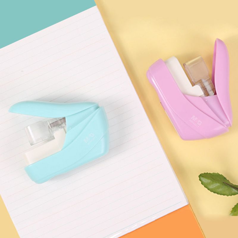 No Nails Stapling Machine Mini Cute Book Stapler No Staples required Stapleless Stapler Paper Stapling Stapler