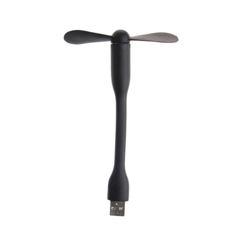 Flexible USB Cooling Fan For Laptop Desktop PC Powerbank Wall Car USB Charger 40JB