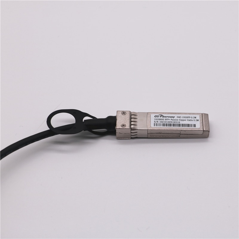 10G DAC Kabel SFP + Passieve Direct Attach Copper Twinax Kabel 0.2 M 30AWG Compatibel voor Ubiquiti Mikrotik Zyxel arista etc.