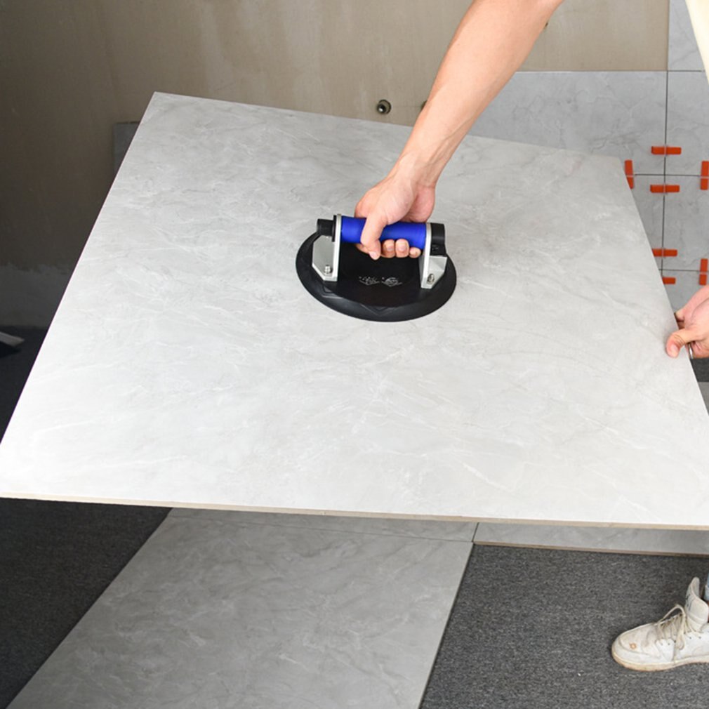 8 Inch Vacuüm Zuignap Met Handvat Zware Vacuüm Lifter Voor Graniet Keramische Tegel Glas Lifting