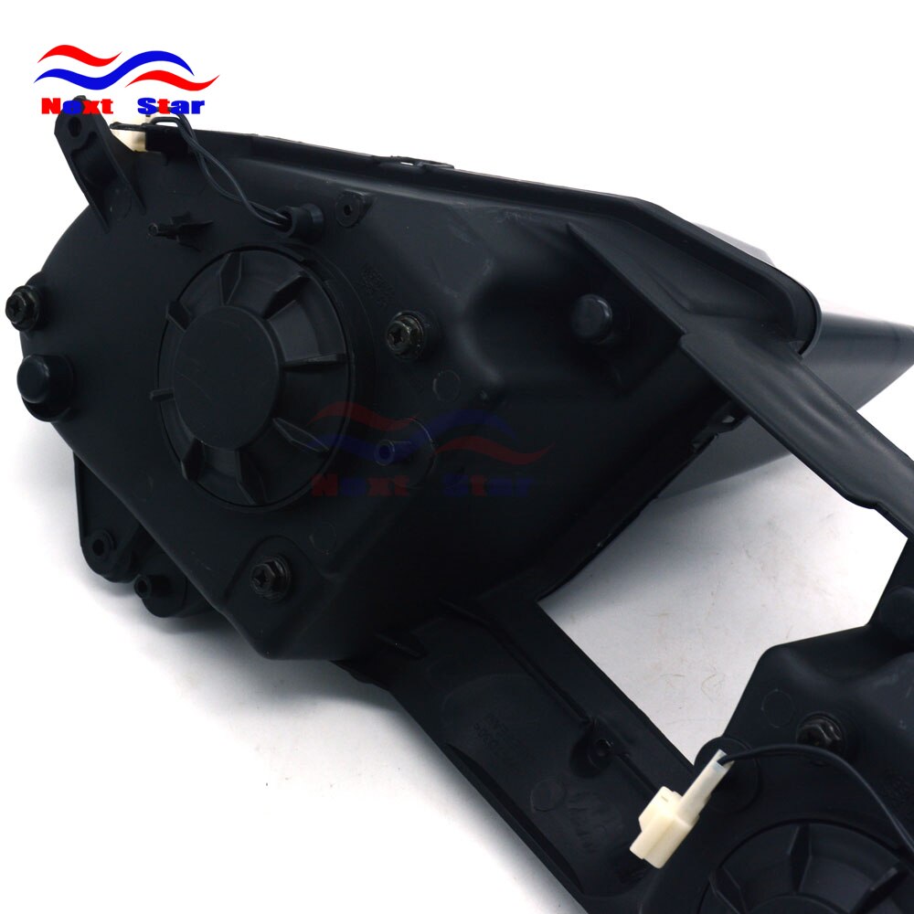 Moto noir phares phares phares phares assemblage de lampes pour YZF600 YZF R6 YZF-R6 vélo de rue