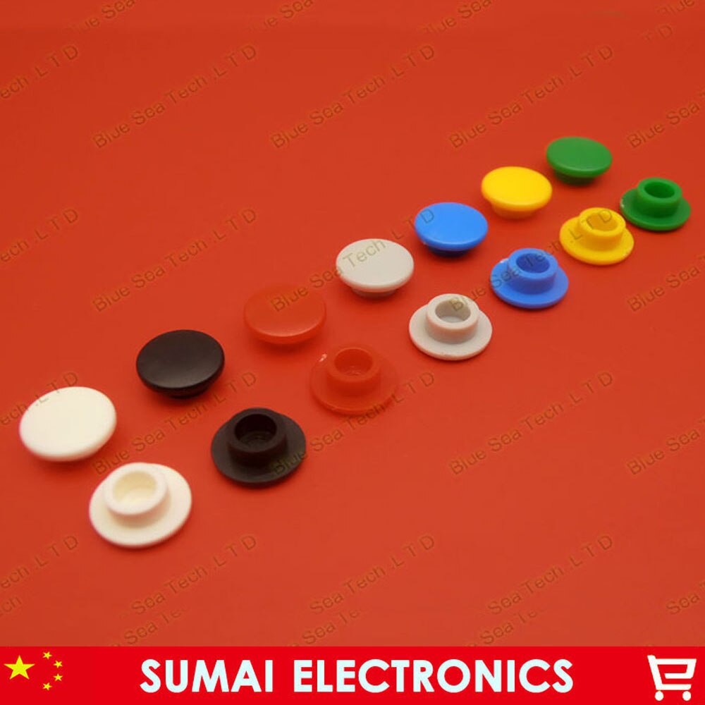 Tactile Drukknop Cap,Micro Knop Cap,Momentary Tact Cap Fit 6*6 Schakelaar, pakket Is Niet De Schakelaar