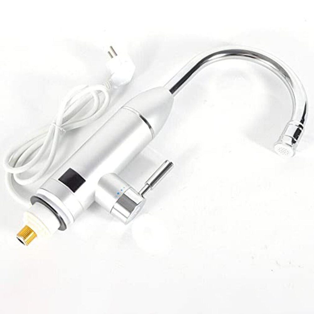 Small LCD Display Instant Water Tap Digital Electric Faucet 3000W Tankless Instant Water Heater Kitchen Faucet