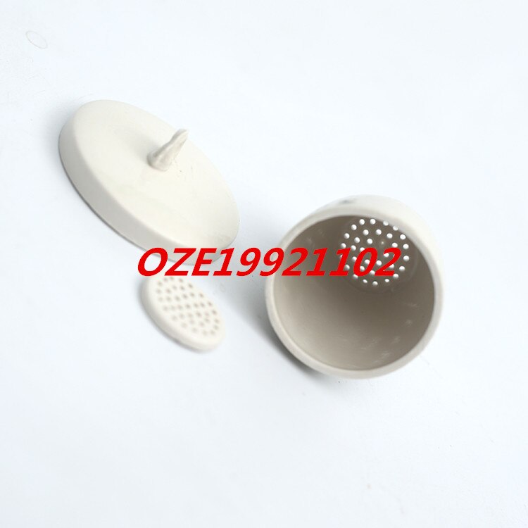 1PCS Lab Porcelain Crucible 30ML 42mm x 24mm x 42mm
