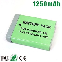 NB-13L Nb 13L NB13L Batterij Voor Canon Powershot G5X G5 X G9X G9 X G7X G7 X Mark Ii Mkii mark2 PM165 SX620 SX720 SX730 Hs