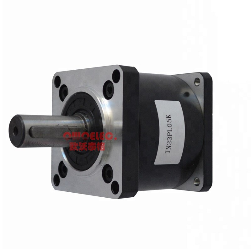 High Precision 6N.M Nema23 planetary reduction speed reducer for stepper motor, reducer Rate 5:1,