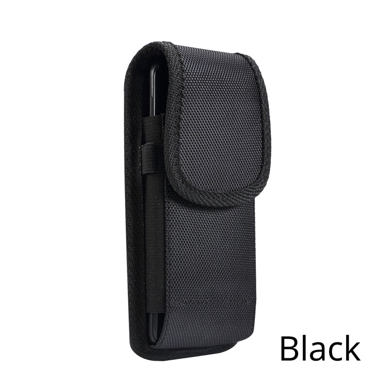 CHEZVOUS Nylon Telefoon Riem Holster Case voor Samsung S10 S9 S8 plus S7 S6 rand j3 j5 a3 a5 taille Zak voor Huawei nova 3 p30: 6.4-6.5-6.9 inch