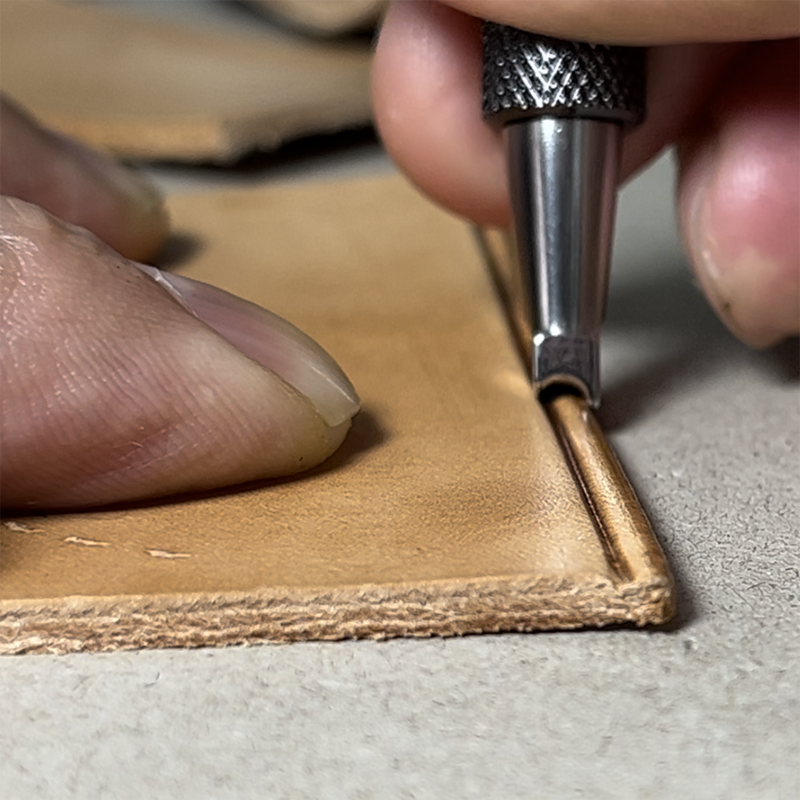 Leather Craft tools Edge Beader And Double Line for Carving Swivel Knives