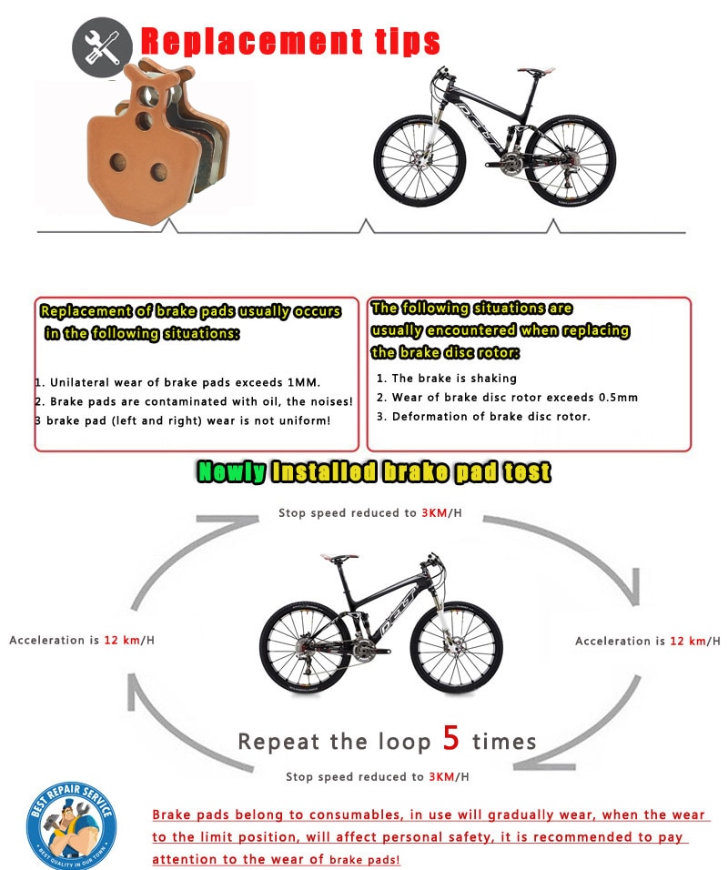 4 Pair Mountain MTB E-BIKE Sintered Bicycle Disc Brake Pads For FORMULA ORO K18 K24 PURO GIANT Twins DA7 DA6 Accessories